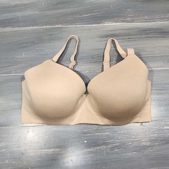 Wacoal Contour Bra Flawless Comfort Underwire Style 853326 Size 36DD Beige - Picture 1 of 7